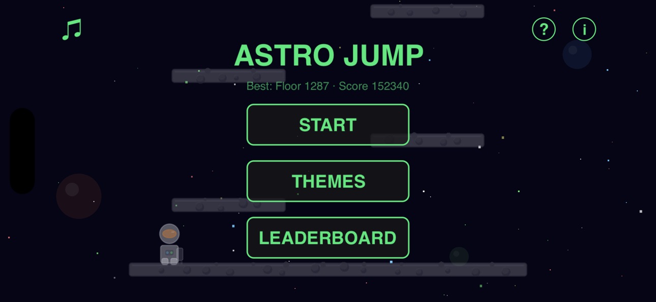 Screenshot 4 of Astro Jump: Climb Up The Stars