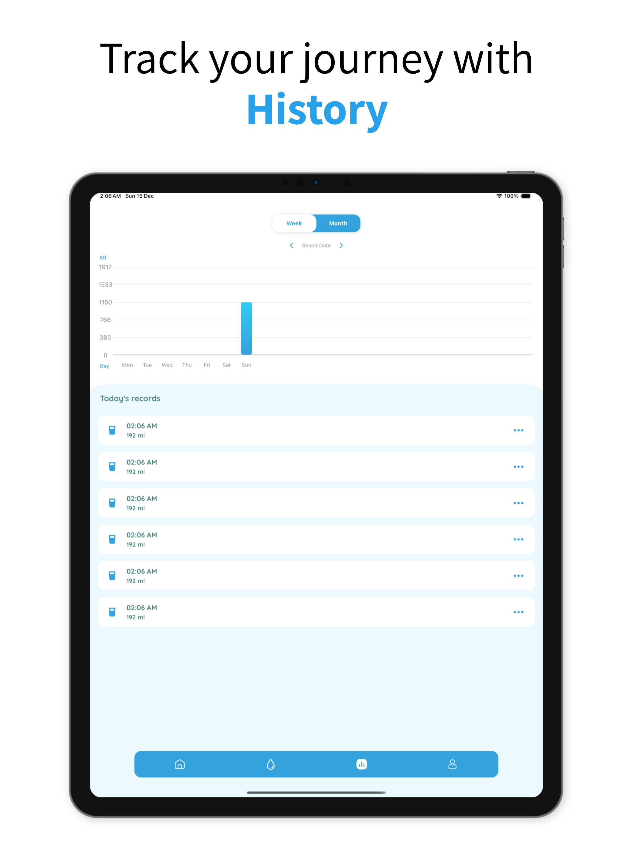 DrinkUp - Water Reminder App