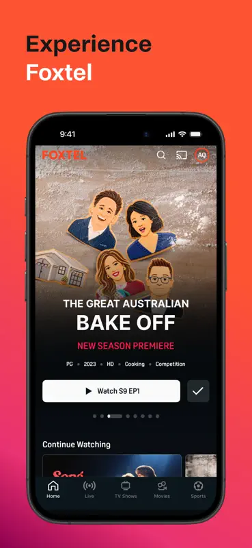 Foxtel screenshot 1 of 6
