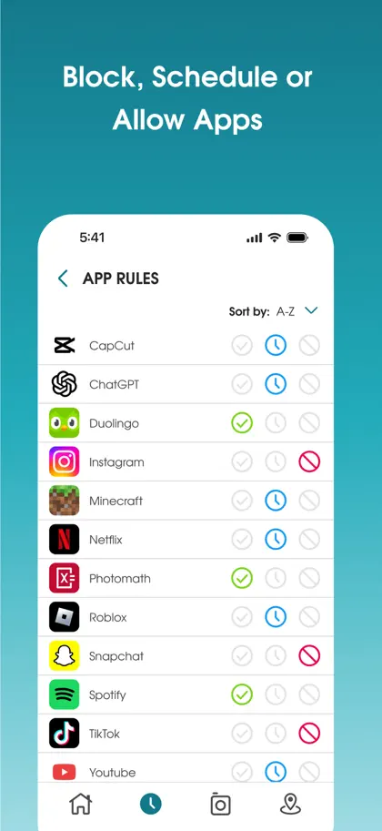 Parental Control App - OurPact ekran görüntüsü 3 / 6