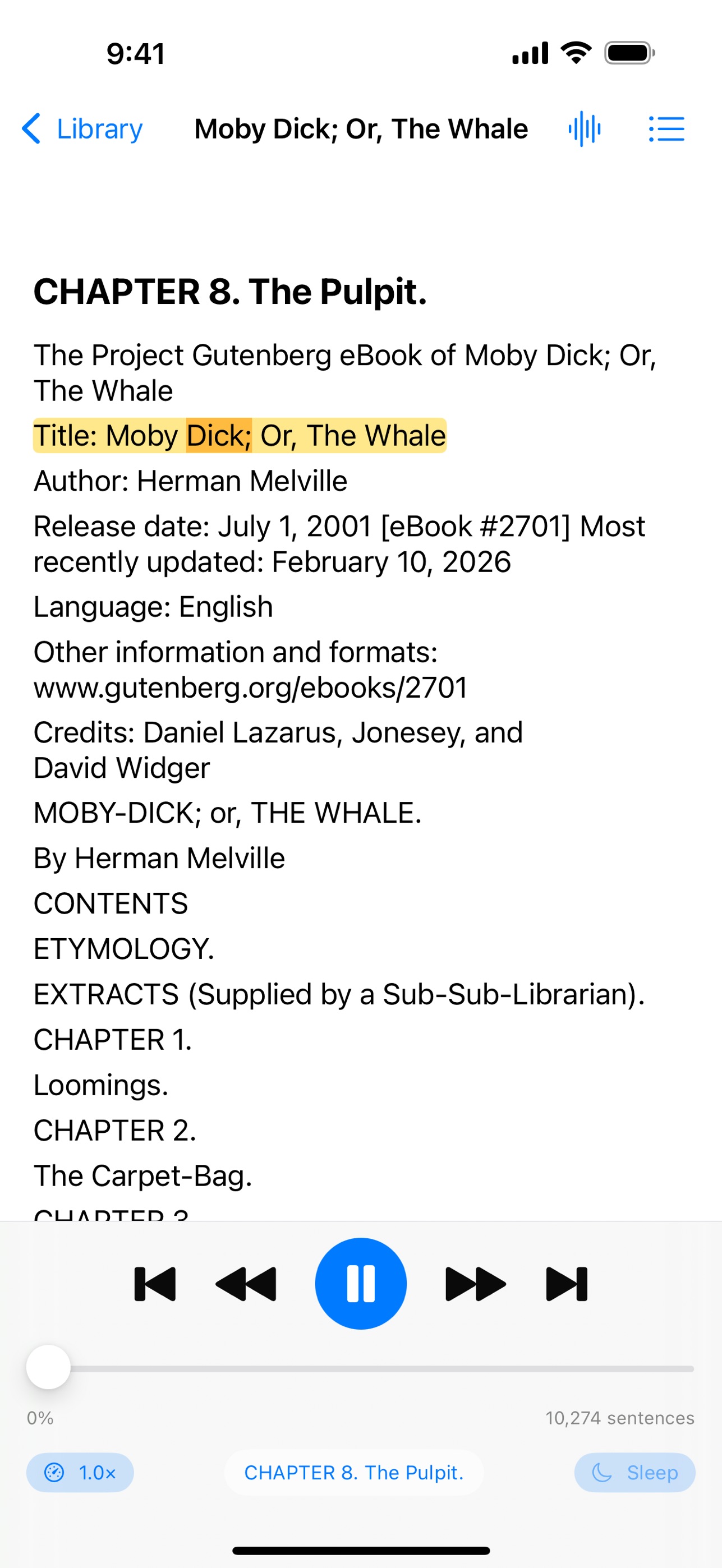 Screenshot 2 of Vox Reader