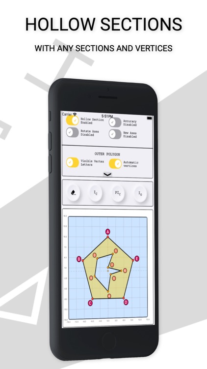Polygon: Inertia, Centroid screenshot-4