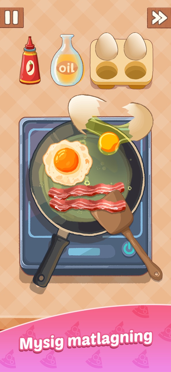 Cookingdom iOS Mod IPA [ Cheat Menu ] screenshot 1 - iOS game interface