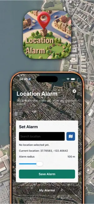 Location Alarm screenshot 1