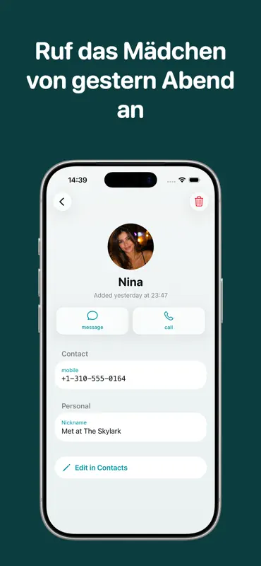 Recent Contacts Timeline screenshot 4 of 6