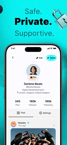 FolksChat — AI Social Wellness screenshot