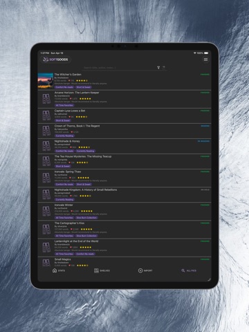 Softgoods iPad screenshot