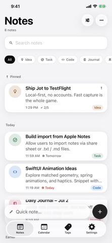 Jot - Notes Screenshot 5 of 5