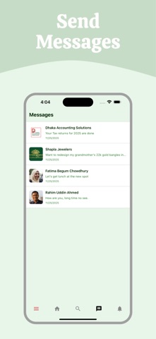 linkBD iPhone screenshot