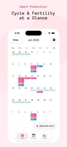 Cycle & Period Tracker Screenshot 2 of 6