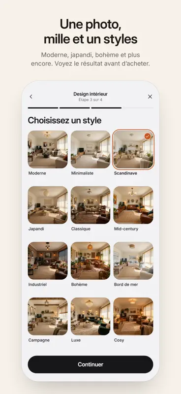 Renova : Déco intérieure IA screenshot 3 of 8