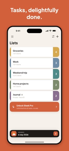 Sleek: To-Do & Task Manager Screenshot 1 of 7