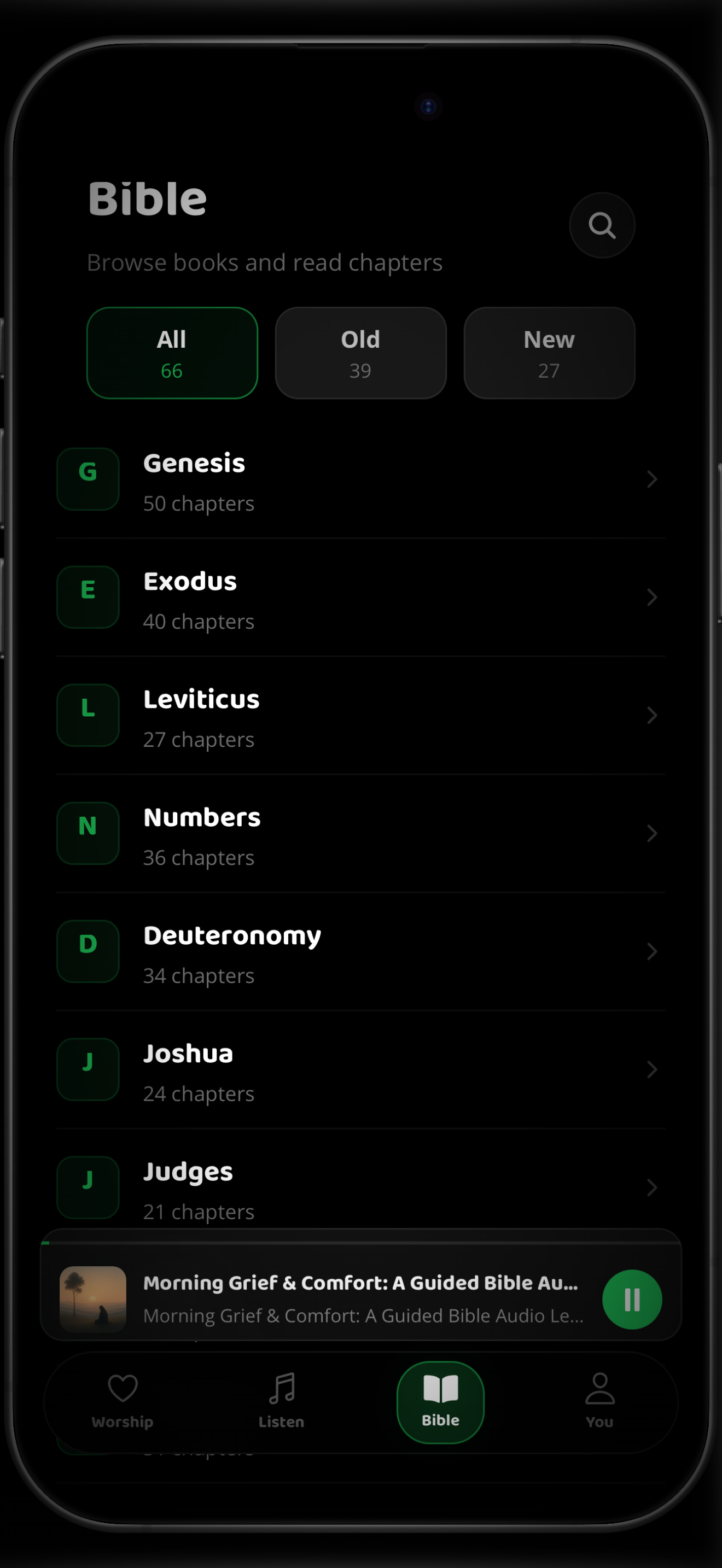 Worshipia: Bible Audio Lessons