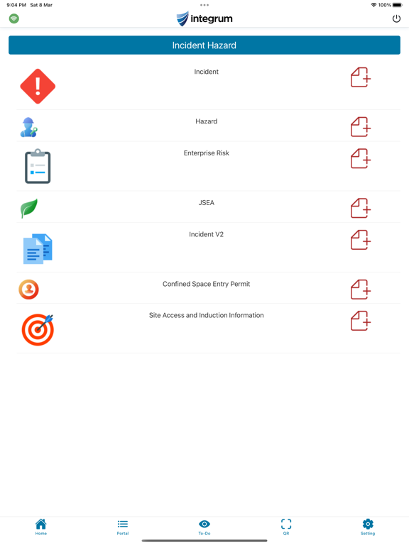 integrumLive iPad screenshot 3 - Business app