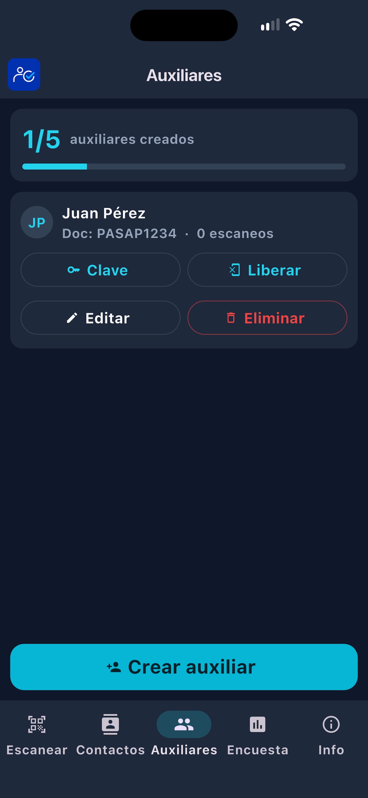 Screenshot 2 of Registium QR