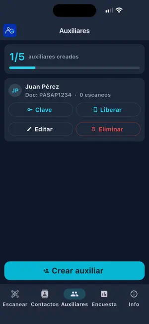 Registium screenshot 2