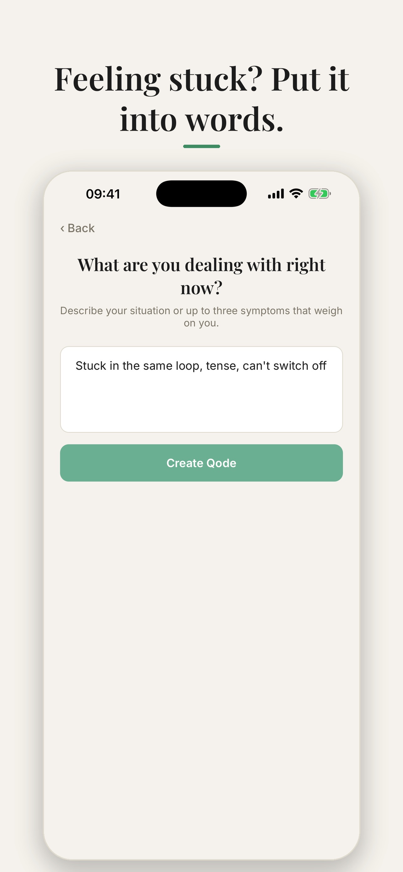 Screenshot 1 of SelfQ Space: Get Unstuck