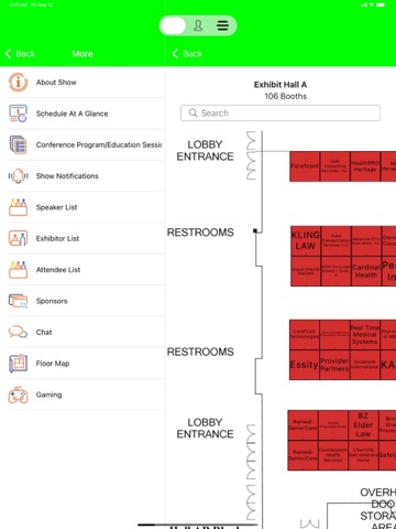 LifeSpan Conference & Expo iPad screenshot