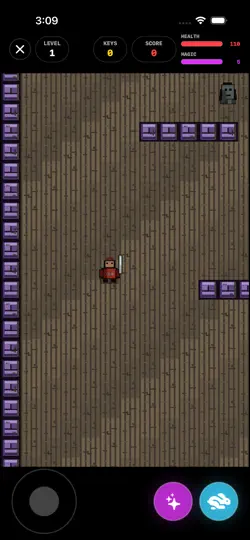Captura de pantalla de Solo Dungeon Slayer en iPhone 4