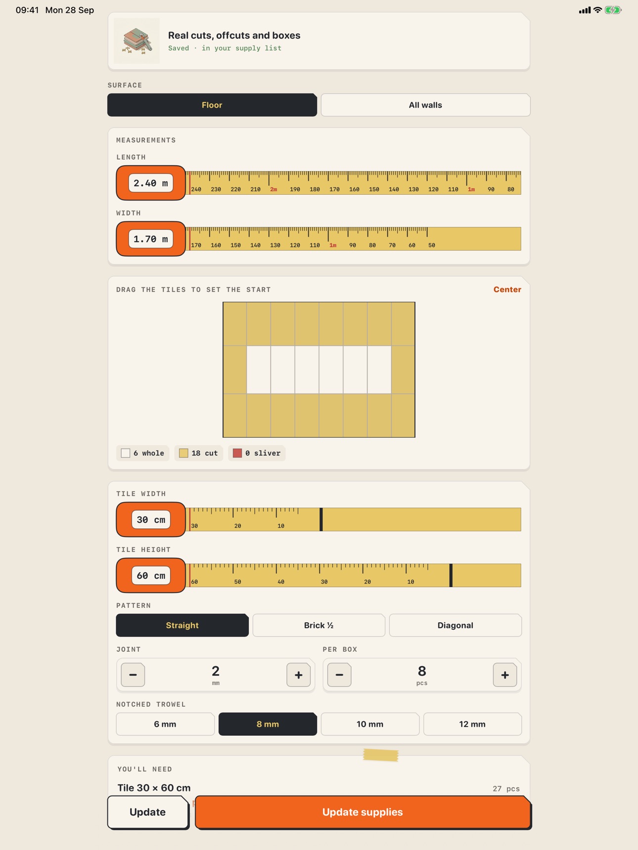 Screenshot 11 of Measure Twice: DIY Calculator
