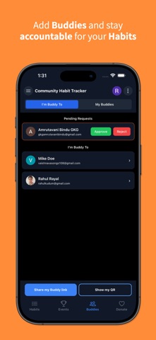Community Habit Tracker Screenshot 7 of 8