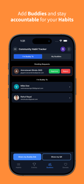 Community Habit Tracker Screenshot 7 of 8