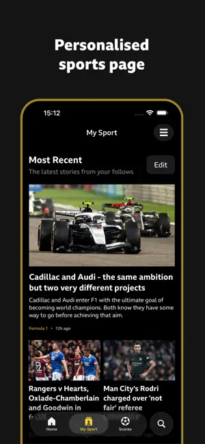 BBC Sport screenshot 6
