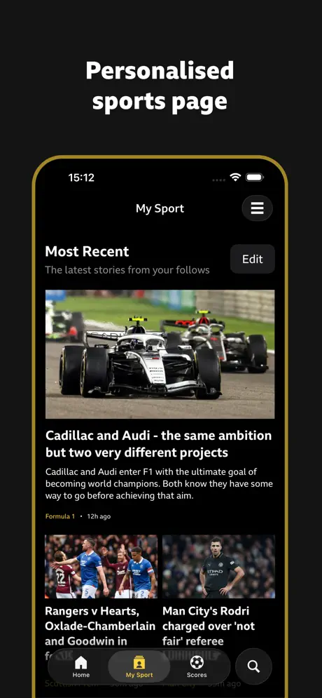 BBC Sport screenshot 6