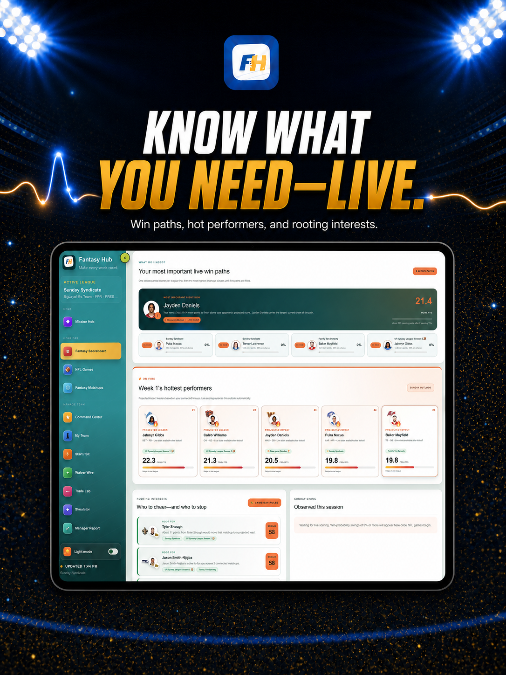 Fantasy Hub: FF League Manager screenshot 13