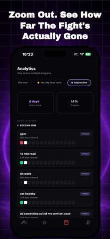 Slayr - Gamified Habit Tracker screenshot