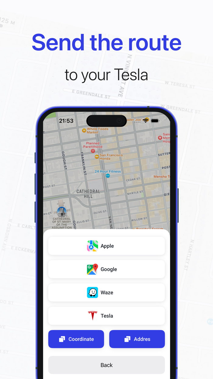 Charging stations EV  Tesla