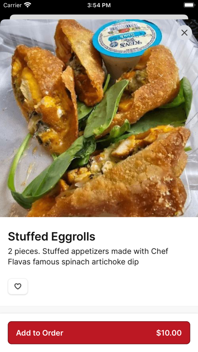 Screenshot 4 of Chef Flavas To Go App