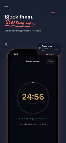 DOTS - Screen Time & Focus Screenshot 4 of 7