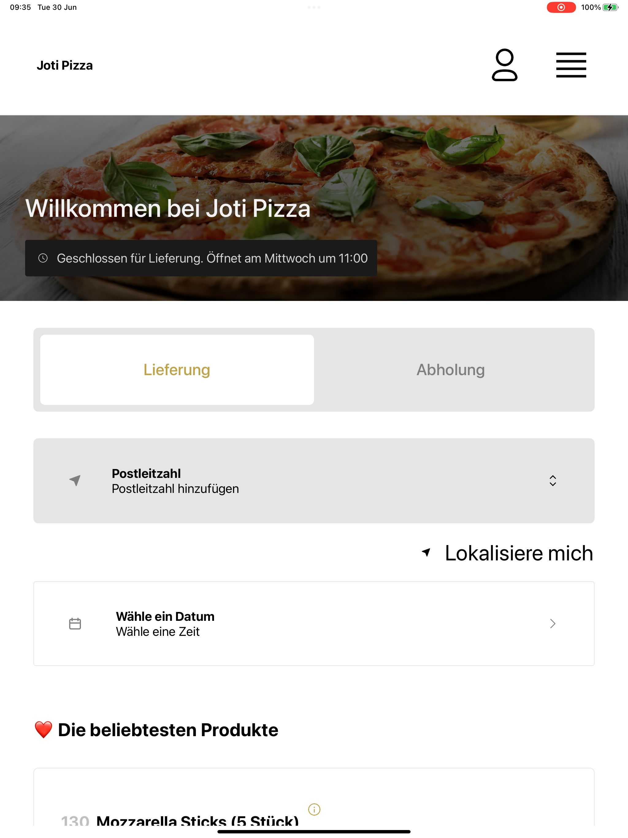 Joti Pizza