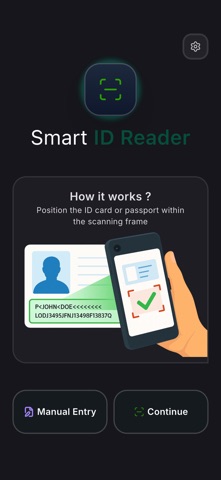 Smart ID Reader Mobile Screenshot 1 of 8