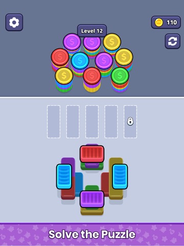 Coin Pile Jam iPad screenshot