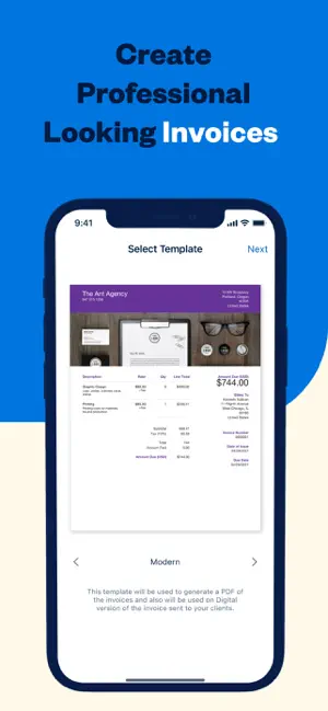 FreshBooks Invoicing App screenshot 2