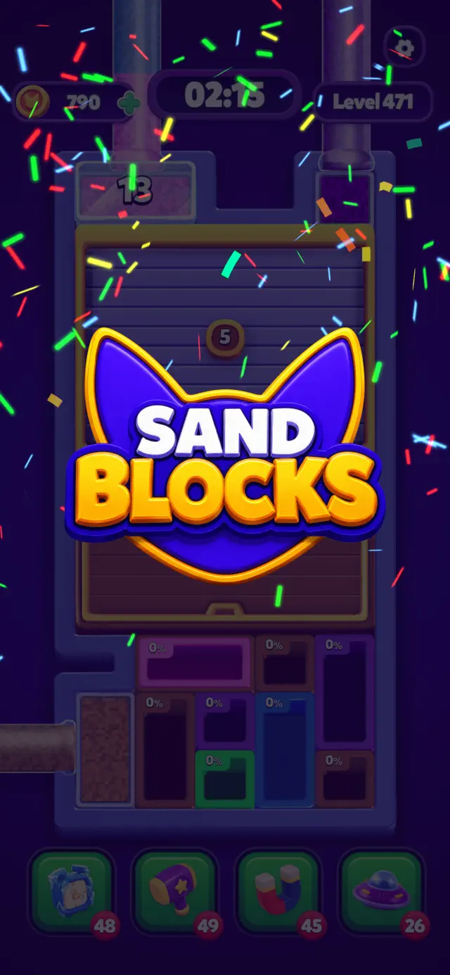 Sand Blocks: Drop Puzzle screenshot 7
