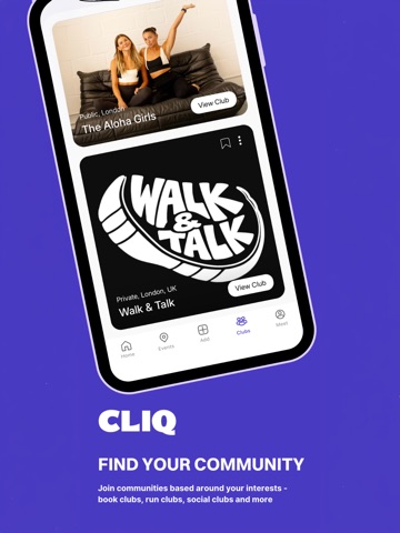 CLIQ - Meet People IRL iPad screenshot 4
