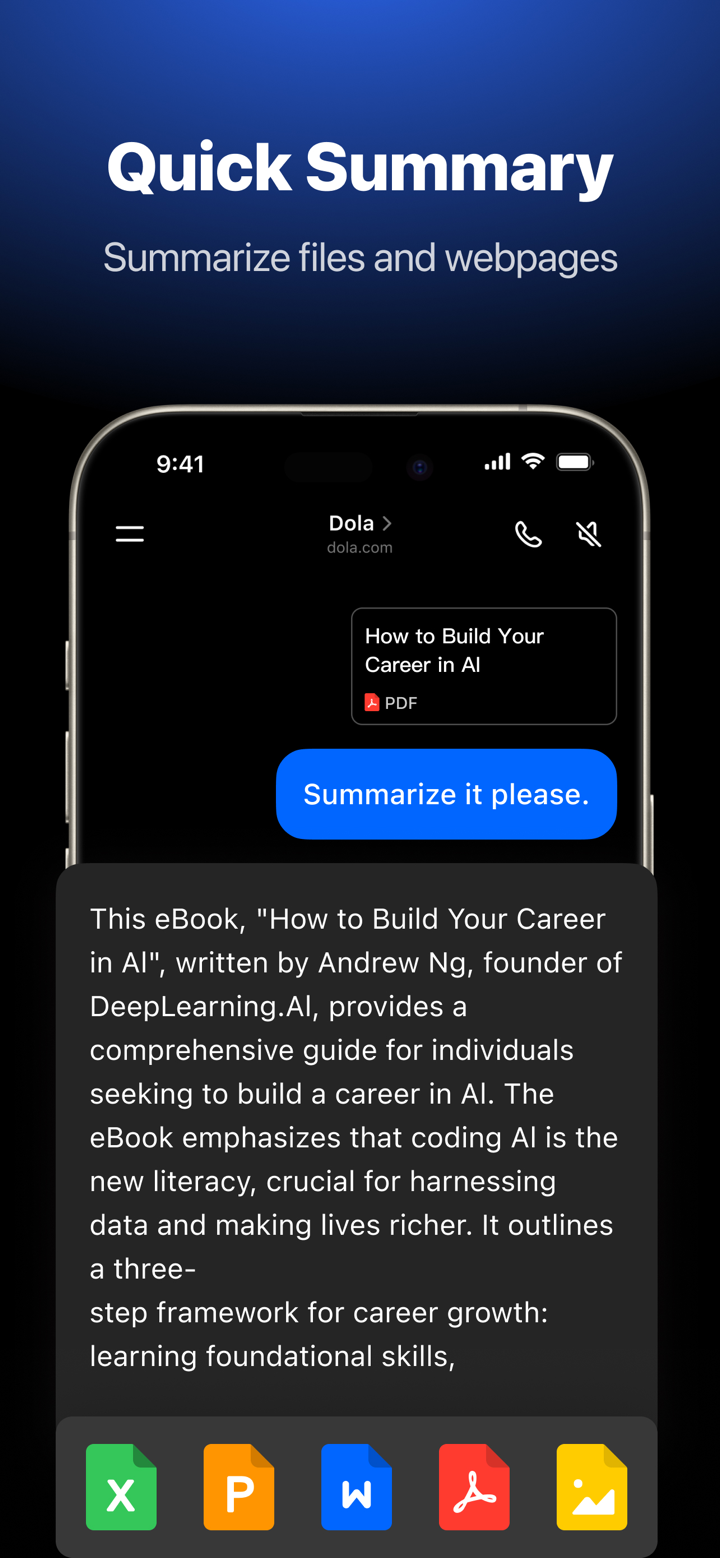 Dola: Smart AI Assistant screenshot 8