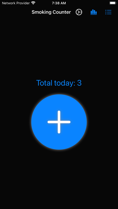 Daily Smoking Counter Screenshot