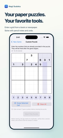 Nagi Sudoku 截圖 3