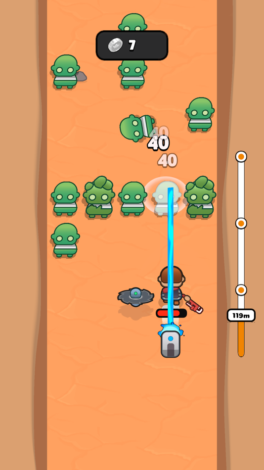 #3. Zombie Runner!! (iOS) 由: Guy Rapoport