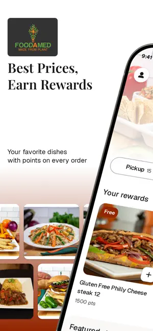 FoodAMed Vegan Restaurant screenshot 1