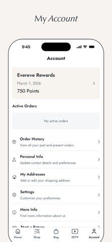 EVEREVE screenshot