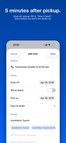 LemonLog iPhone screenshot