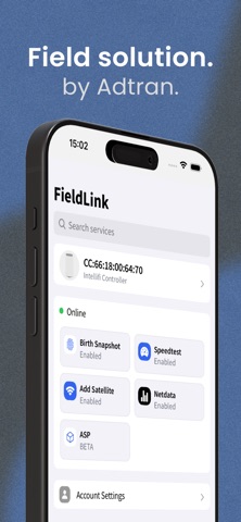 FieldLink by Adtran® screenshot