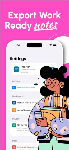 Transcribely: Voice to Text Screenshot 5 of 5