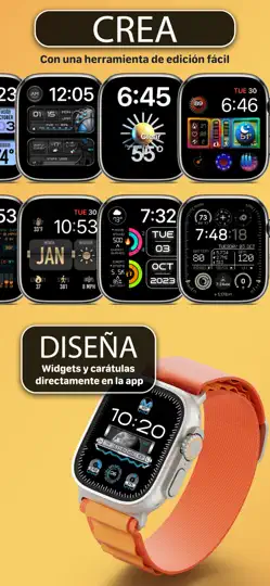 Captura de pantalla de Clockology Esferas en iPhone 3