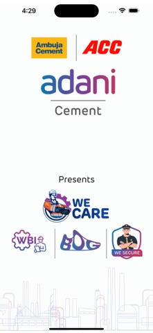 WeCare Adani iPhone screenshot